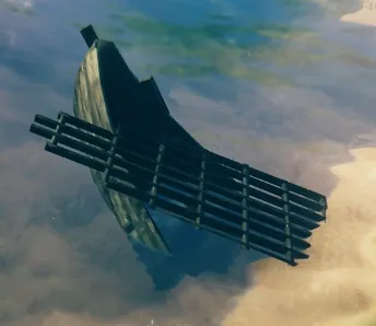 Photo: MangoAllergy / Valheim Wiki Shipwreck